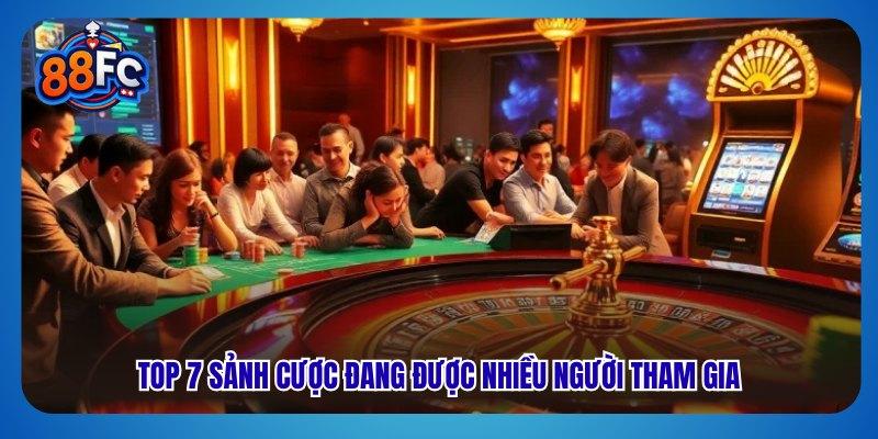 Top 7 sảnh cược đang được nhiều người tham gia 